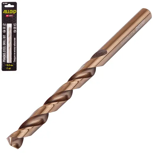 Свердло по металу Alloid Building Tools кобальтове 8 мм Р6М5К5 (DB-35080) - фото 2