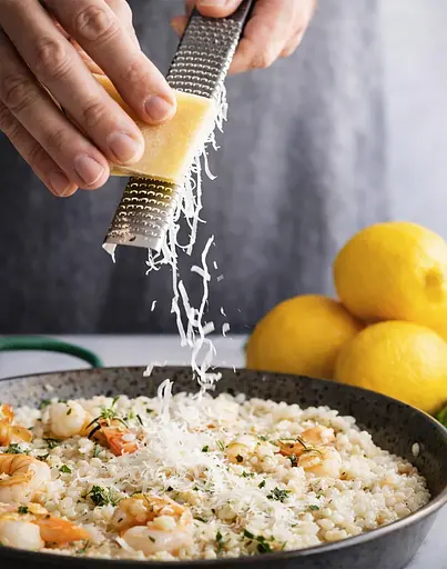 Терка кухонная ручная мелкая для сыра шоколада и цедры лимона из нержавеющей стали 27.5 см Розовый 88225 - фото 4