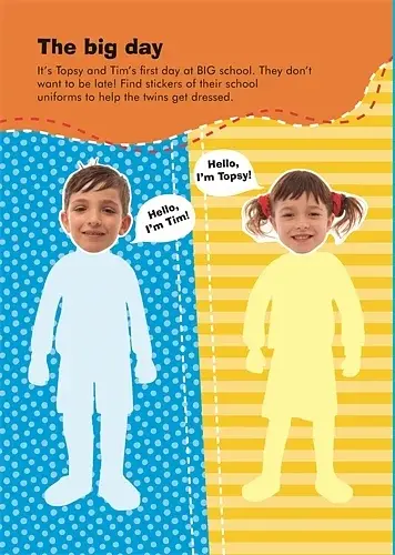 Topsy and Tim. Our School Day. Sticker Activity Book