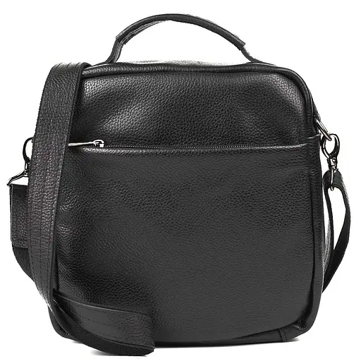 Чоловіча шкіряна сумка через плече TARWA 24х26х9 см sum0025370 - фото 4