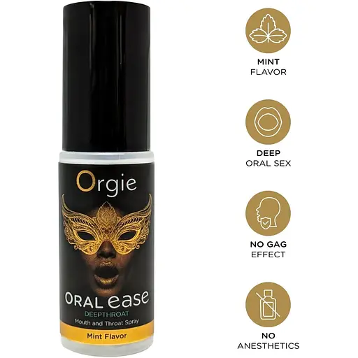 Спрей для глибокого мінету Orgie - Oral Ease Deepthroat (15 мл) - фото 3