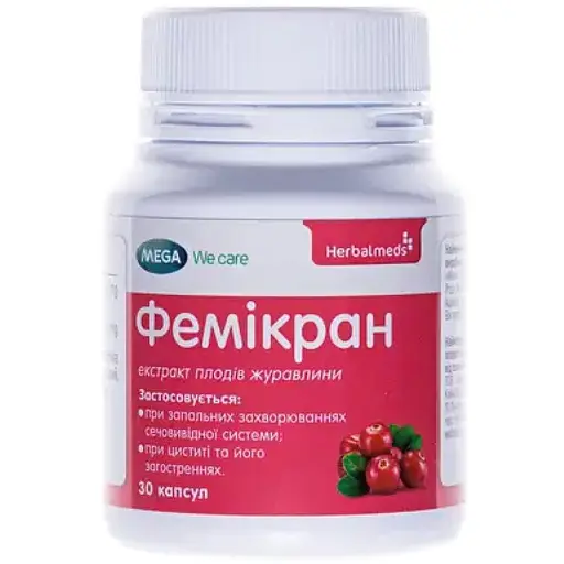 Добавка дієтична Фемікран 30 капсул - фото 1