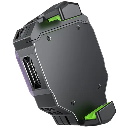 Охолоджуючий кулер для мобільного телефону Hoco GM26 Ambitious Black purple - фото 3