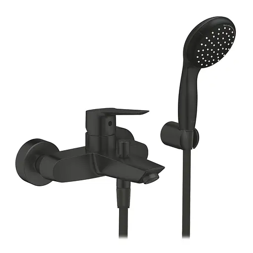 Смеситель для ванны Grohe QuickFix Start Black UA30330701 Черный матовый - фото 1