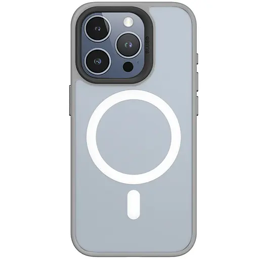 Чехол TPU+PC Blueo Skin Friendly Frosted с MagSafe для Apple iPhone 15 Pro 6.1 Серый