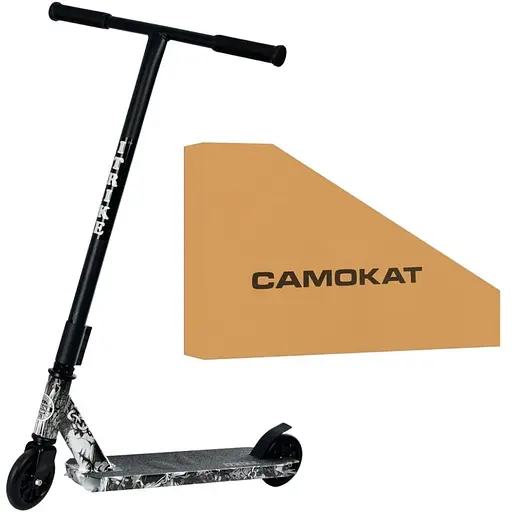 Самокат трюковий iTrike 32х10х84 см Різнобарвний 000223006