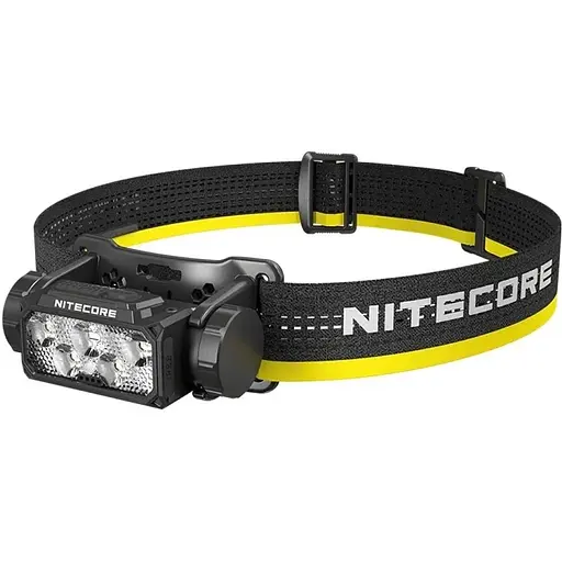 Ліхтар налобний Nitecore HC60 UHE 5 x NiteLab UHE LED 1600 люмен 10 режимів 1x18650 USB Type-C (1088-6-1211_uhe)