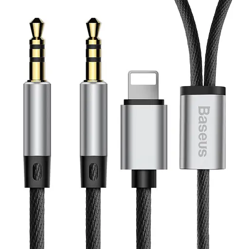 Перехідник Lightning to AUX 3.5 мм male Apple Adapter Baseus L33 - фото 3