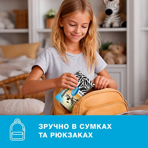 Салфетки влажные Smile Зебруля 24 шт (42213030) - фото 5