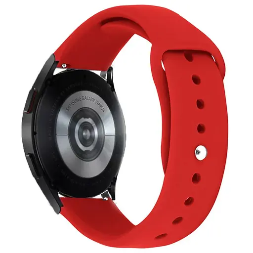 Силиконовый ремешок Sport для Smart Watch 22mm Красный / Red