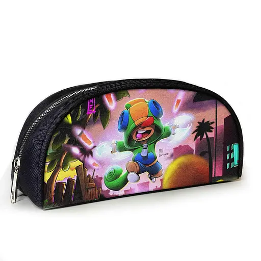 Пенал шкільний Бравл Старс/Brawl Stars 23х10х8 см з принтом для хлопчика (02793)