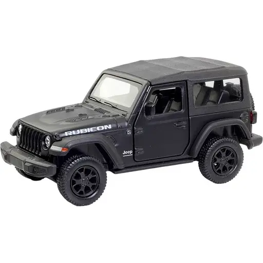 Машинка Uni-Fortune RMZ City Jeep Wrangler Rubicon м'який верх чорна
