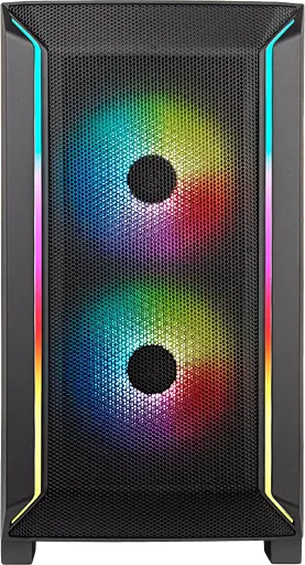 Корпус SilverStone Fara ARGB Black (SST-FA312Z-BG) - фото 2