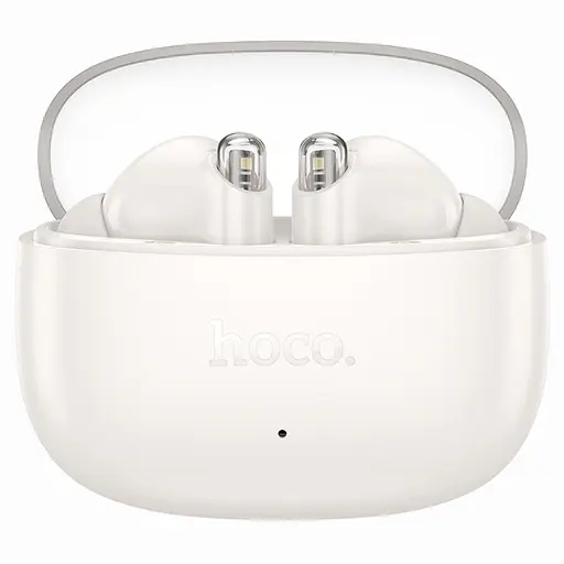 Бездротові TWS Bluetooth навушники Hoco EQ12 Rima Milky White (2249603434) - фото 2