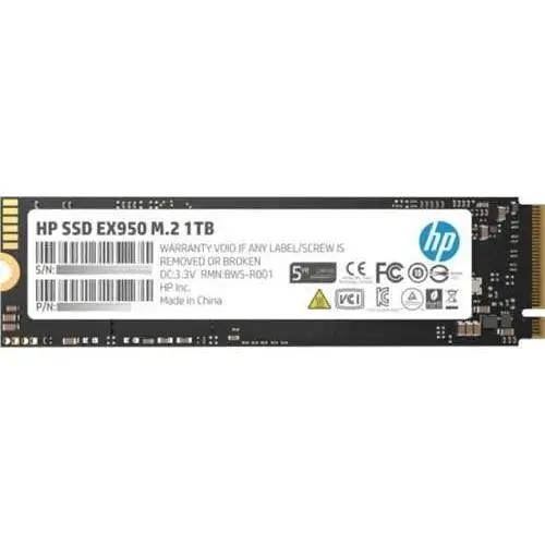 Твердотельный накопитель SSD 1Tb HP EX950 (5MS23AA) - PCI-E 3.0 x4 M.2 2280 3D TLC 3500/2900 МБ/с - фото 1