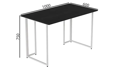 Компьютерный стол Ханна 75x100x60 белый ДСП Сосна Кембра 32мм FRD-103999 - фото 3