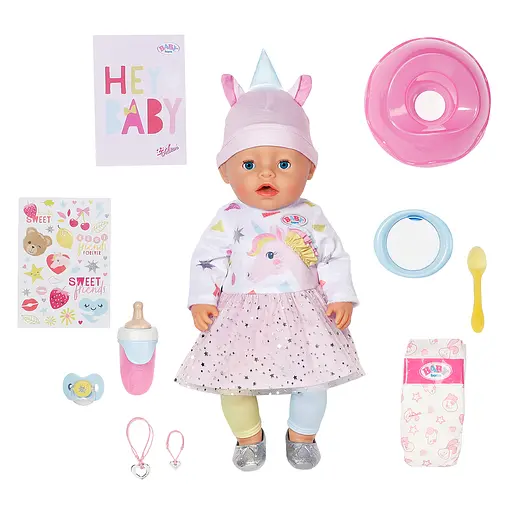 Лялька Baby Born Емма-Єдиноріг з аксесуарами 43 см (836668) - фото 3