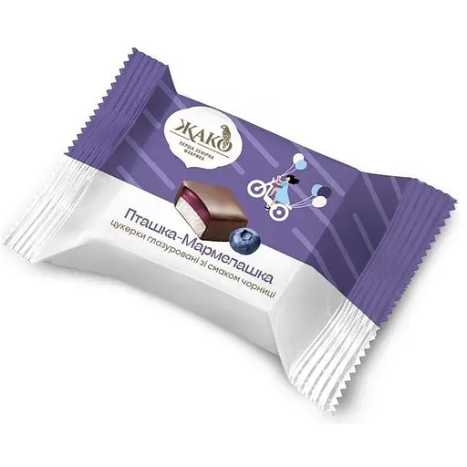 Уцінка. Цукерки Жако Пташка-Мармелашка чорниця 2 кг  - фото 4