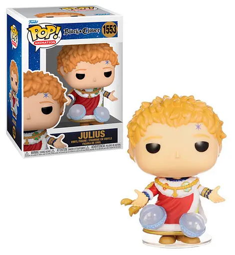 Фигурка Funko Pop Черный Клевер Юлий Новахроно Black Clover Julius Novachrono 10 см FP BC J 1553