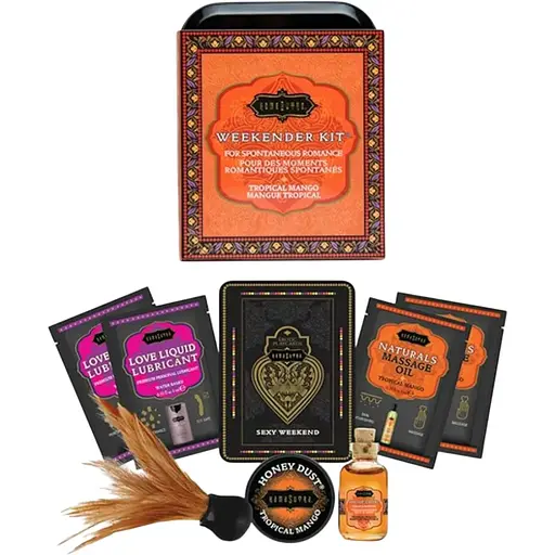 Набір для масажу Kama Sutra Weekender Kit Tropical, 7 шт