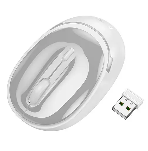 Бездротова миша Hoco GM34 Nuevo Wireless Біла - фото 2