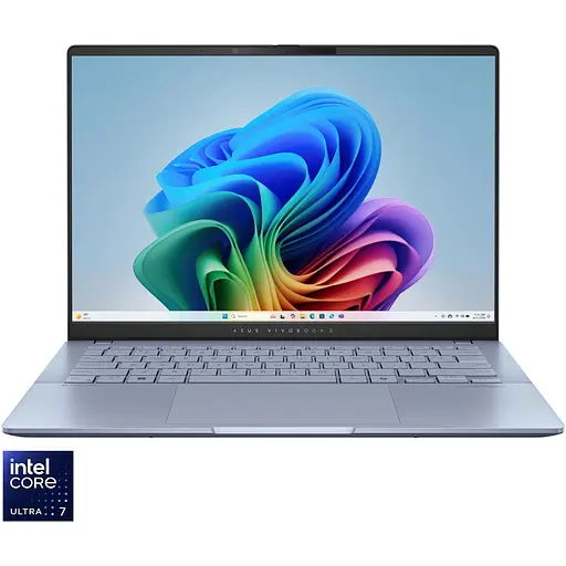 Ноутбук ASUS Vivobook S 14 S5406SA Ultra 7 256V la 48GHz,14'',16GB LPDDR5X,1TB,Arc,Windows 11