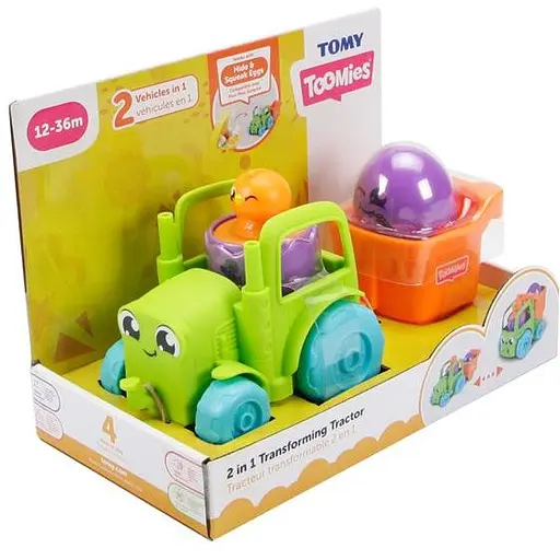 Игрушечный трактор-трансформер Toomies (E73219) - фото 3