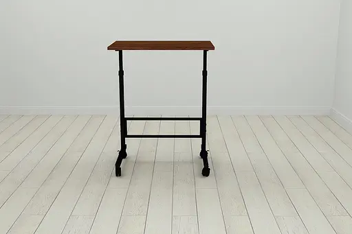 Стол приставной Ferrum-decor Амиго 62x60x40 металл Черный ДСП Венге 16мм (FRD-105398)