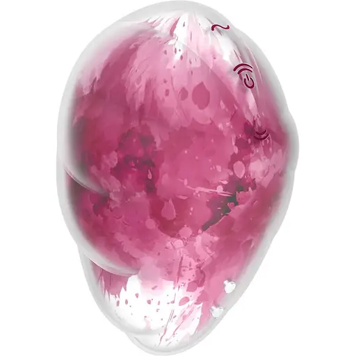 Вакуумний стимулятор з вібрацією Satisfyer Cloud Dancer Red - фото 4