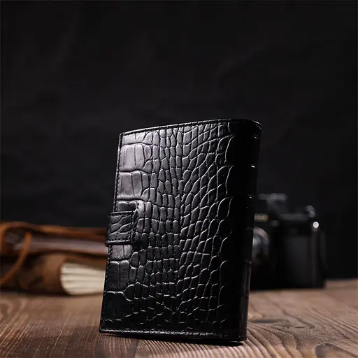 Кожаный мужской кошелек Bond 9.7х12.7х2 см acs0026931 - фото 9