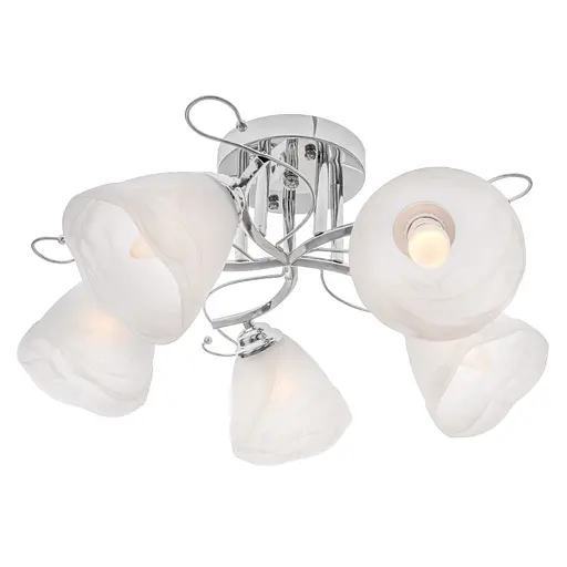 Люстра стельова Brille класична E27 60W CH (LK-617C/5) - фото 4