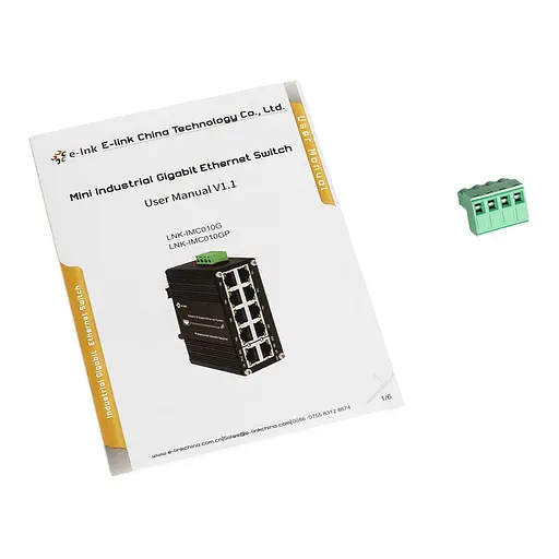 PoE-коммутатор 10-портовый E-LINK LNK-IMC010GP с 8 портами PoE (73-00152) - фото 11