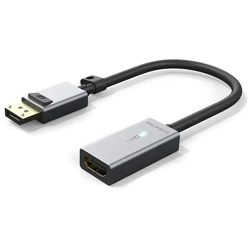 Кабель-перехідник Cabletime DisplayPort (M) HDMI (M) 4K/60Hz 0.2 м (CP20A) - фото 1