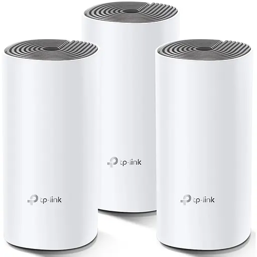 TP-Link Маршрутизатор DECO E4 3PK AC1200 2xFE LAN/WAN MU-MIMO MESH