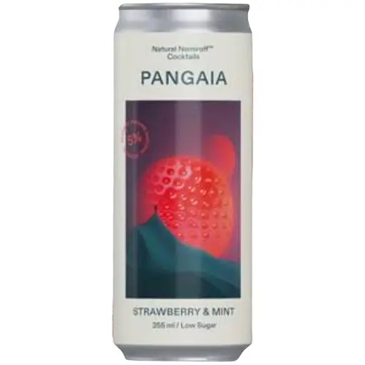 Напиток слабоалкогольный Nemiroff Pangaia Strawberry Mint 5% 0.33 л ж/б - фото 1