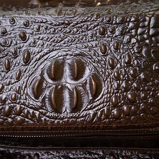 Кожаный рюкзак под рептилию Vintage 30х37,5х9 см sum0013916 - фото 10