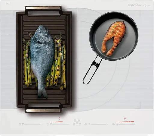 Варильна поверхня індукційна Cata 60 см Giga 600 білий - фото 2