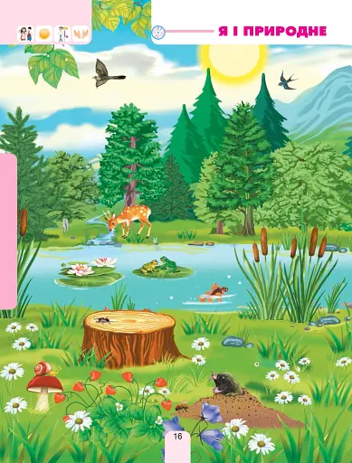 Я досліджую світ. Підручник інтегрованого курсу для 1 класу закладів загальної середньої освіти (у 2-х частинах). Частина 1 - фото 16