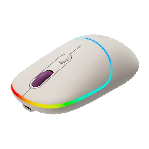 Мышка Canyon MW-22 Dual Band RGB Wireless Rice (CNS-CMSW22RC) - фото 4