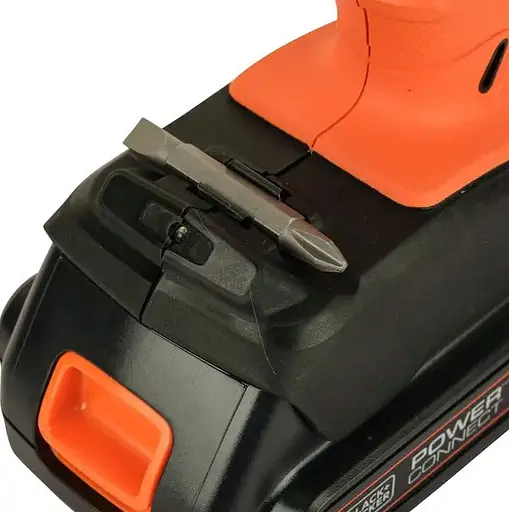 Аккумуляторная дрель-шуруповерт Black+Decker с АКБ и ЗП BCD001C1 - фото 10