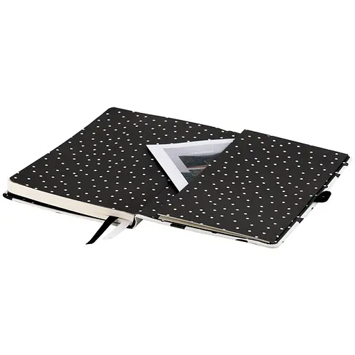 Книга записна Axent Partner Black&White 125×195 мм 96 аркушів у клітинку (8621-10-A) - фото 4