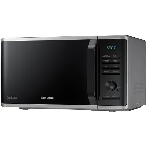Микроволновая печь с грилем Samsung MG23K3515AS Stainless steel/black UA - фото 5