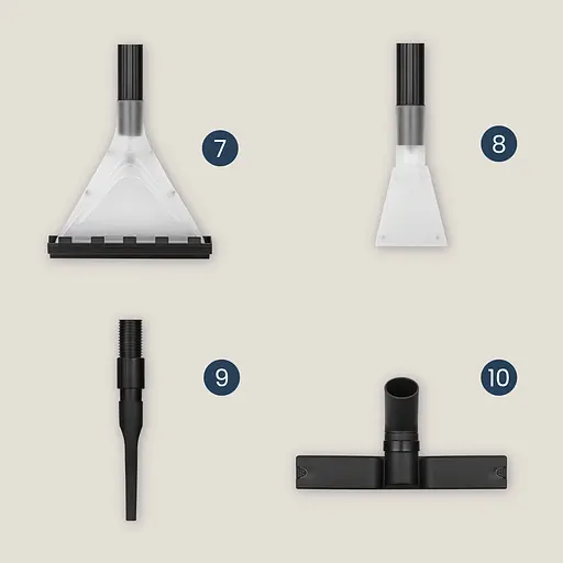 Пилосос Zeegma Zonder PRO AQUA професійний миючий Silver - фото 5