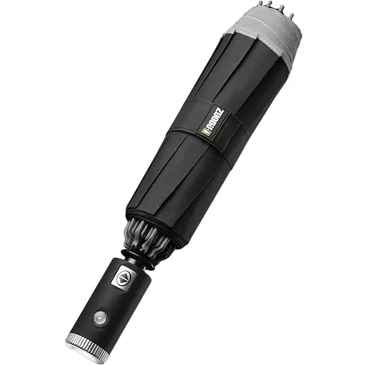 Автоматический зонтик с фонариком Zuodu ZD002-LED черный