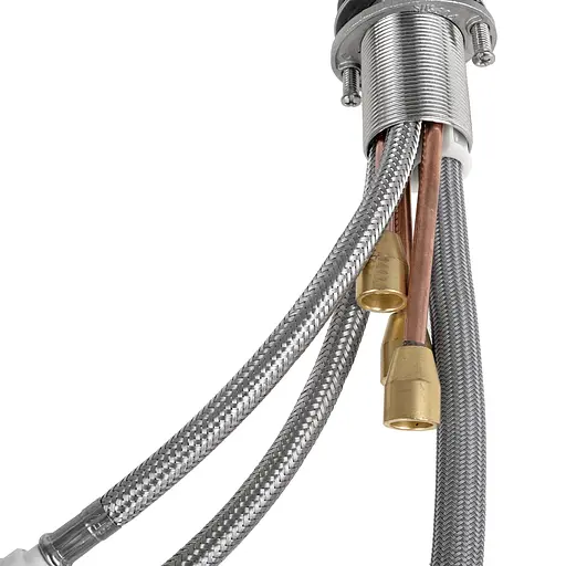 Смеситель для кухни с выдвижным изливом и подключением к фильтру черный Nett FWB-33 Черный - фото 7