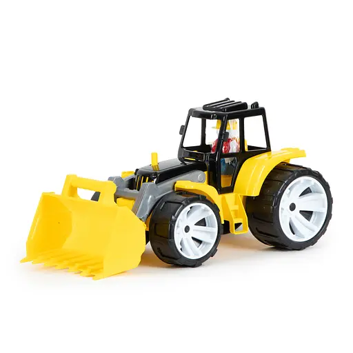 Трактор Bams 1, ковш, Бамсик, черная кабина