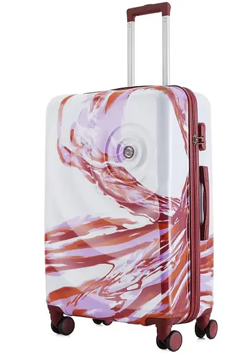 Чемодан Semi Line 28" (L) White/Red Print (T5654-3) (DAS302890) - фото 1