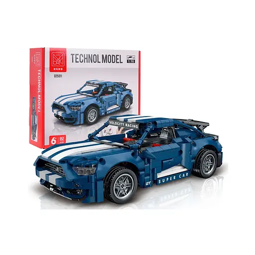 Конструктор дитячий Спорткар Blue Blocks 952 шт.