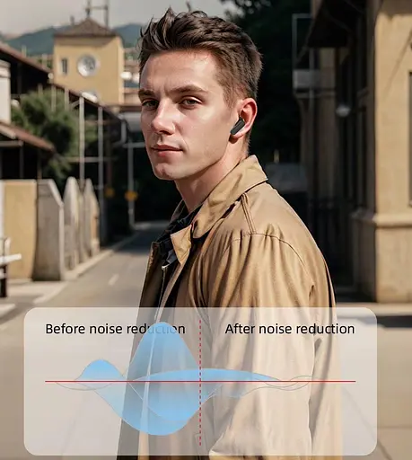 Бездротові навушники MAX60 TWS чорний - фото 9