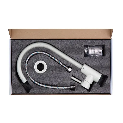 Смеситель для кухни Kroner KRP Edelstahl Klassisch - GRA035 CV023005 Серый - фото 10